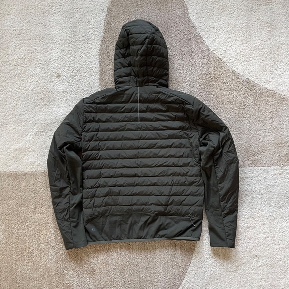 Lululemon Down For It All Hoodie – Green, M | EUC - Picture 2 of 9